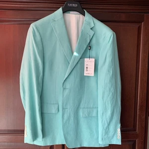 RALPH LAUREN LASSITER BLAZER 100% LINO / CHAQUETA DEPORTIVA / HOMBRE TALLA 40 Reg NUEVO CON ETIQUETAS $275 - Imagen 1 de 10