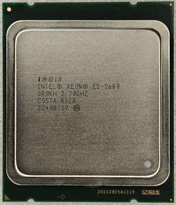 Intel Xeon E5-2680 SR0KH 2.70 GHz 8 Core 20M 130W Server CPU Processor LGA-2011 - Picture 1 of 2