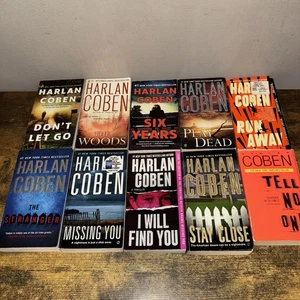 Harlan Coben lot of 10 paperback books, all are Stand Alone Novels, Stranger - Picture 1 of 2