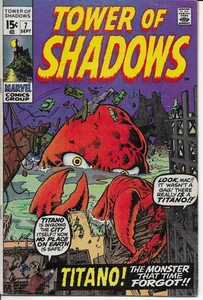 Tower of Shadows #7 Marvel 1970 Titano Jack Kirby Barry Windsor Smith VG/FN - Picture 1 of 2