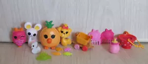 Set 11+ Stck. Lalaloopsy Zubehör 4 Haustiere Vogel Maus Hund Eule Bürsten Flasche LESEN - Bild 1 von 24