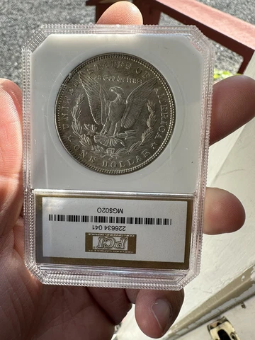 1902 - O US Morgan Silver Dollar Coin Cover