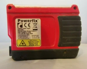 Rot Powerfix digitales Laserband 3 Meter mit Wasserwaage - Bild 1 von 5
