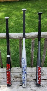 Youth Baseball Bats Easton LOUISVILLE SLUGGER Rawlings Mark McGuire Lot 3 - Picture 1 of 13