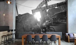 3D Vintage Street 89 Wallpaper Mural Paper Wall Print Indoor Wallpaper Murals CA - Picture 1 of 5