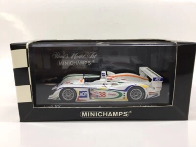 1:43 MINICHAMPS 400031338 AUDI R8 SEBRING 2003 12HRS PIRRO-LEHTO-JOHANSSON - Immagine 1 di 3
