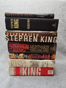 Lot of 7 Stephen King Hardcover Books Desperation 11/22/63 Insomnia Rose MADDER - Picture 1 of 18