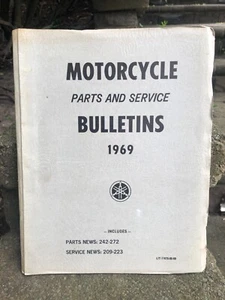 1969 Yamaha Motorcycle Parts and Service Manual - Picture 1 of 8