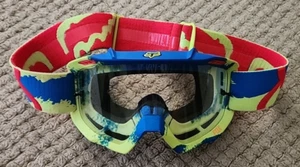 FOX RACING Air Space Youth Motocross/Dirt Bike Clear Goggles - Picture 1 of 6