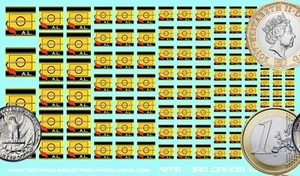 Federated Suns - 3rd Crucis Lancers - Waterslide Decals for Battletech - Picture 1 of 1