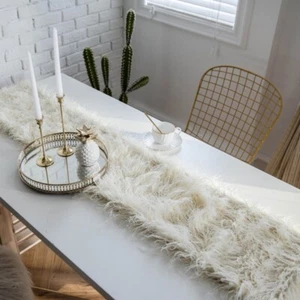 European Plush Table Runner Banquet Table Decoration Rectangle Cabinet Cover - Picture 1 of 17