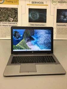 HP EliteBook 850 G3 15.6" FHD i7-6600U 2.6GHz 16GB 256GB SSD Reset Orig Charger - Picture 1 of 24