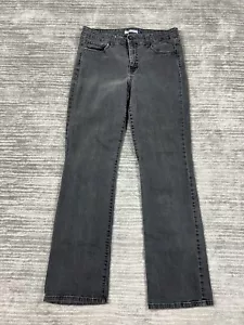 Bandolino Blu Jeans Womens 10 Gray Bootcut Beaded Pockets Casual - Picture 1 of 14