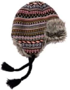 Chaos Girls Snapper Trapper Hat OS, Black/Pink - Picture 1 of 1