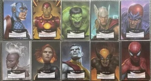 2022 UD Skybox Marvel Masterpieces Canvas Gallery Complete Set 1-10 Wolverine+ - Bild 1 von 1