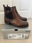 GABOR Women’s Nolene Leather Chelsea Ankle Boots - Brown - Size UK 5.5