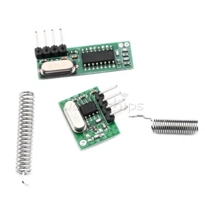 433Mhz Superheterodyne Wireless RF Receiver & Transmitter Module For Arduino DIY - Picture 1 of 16