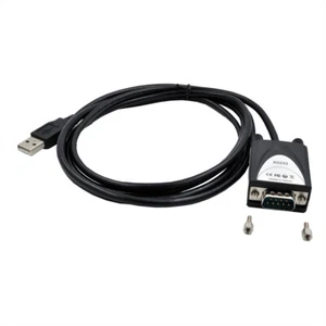 EXSYS EX-1311-2 USB 2.0 zu 1 x Seriell RS-232 1.8 Meter Kabel mit 9 Pin Stecker - Bild 1 von 4