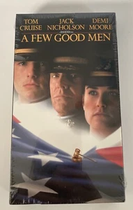 A Few Good Men VHS New Sealed 90's Movie Tom Cruise Demi Moore Jack Nicholson - Imagen 1 de 5