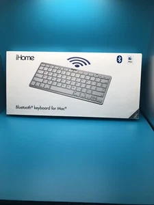 iHome Wireless Bluetooth Keyboard for MAC in Silver - Picture 1 of 6