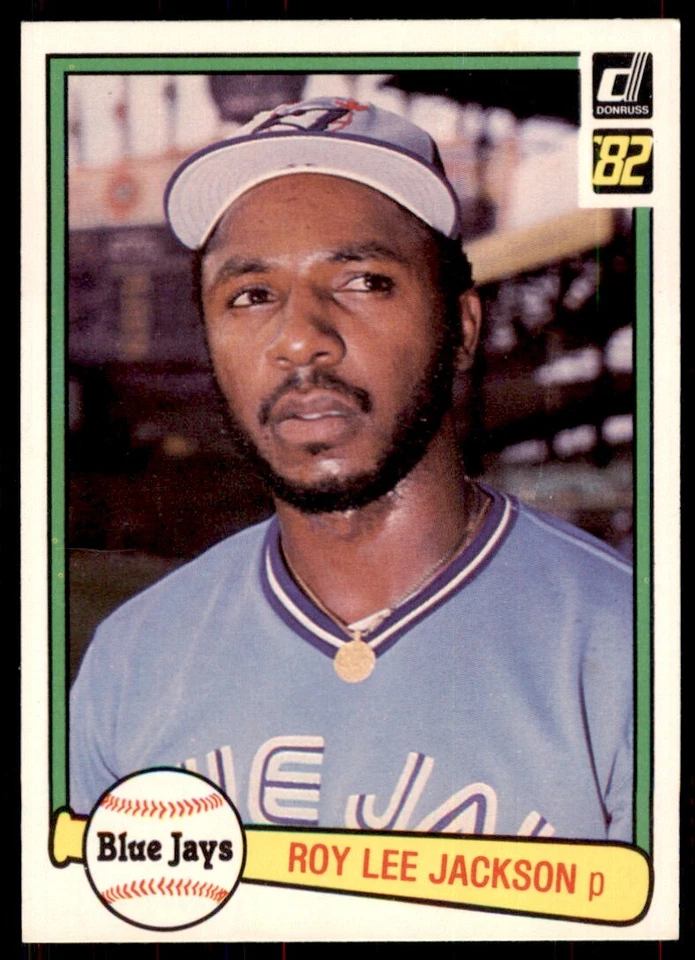 1982 DONRUSS ROY LEE JACKSON . TORONTO BLUE JAYS #541 - Image 1 of 2