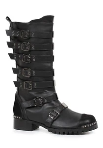 Ellie Shoes 158-PUNK 1,5 pollici stivaletto uomo con decorazione taglia S (8/9) - Foto 1 di 4