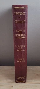 TEXTBOOK OF GEOLOGY Part II Historical Geology Schuchert/Dunbar ©1933 HC 3rd Ed - Picture 1 of 10