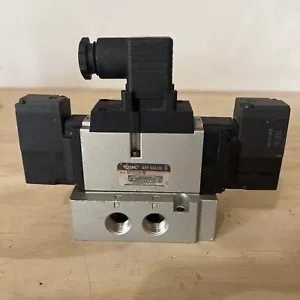 SMC AIR SOLENOID VALVE NVFS3310-5 NEW OLD STOCK NVFS3310-5D #7D - Picture 1 of 7