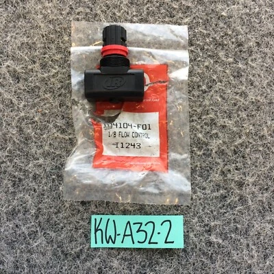 Aro 104104-F01 Valve, Flow Control, Max. Cfm - Valves: 18.0 NEW OPEN BAG - NOS  - Image 1 of 4