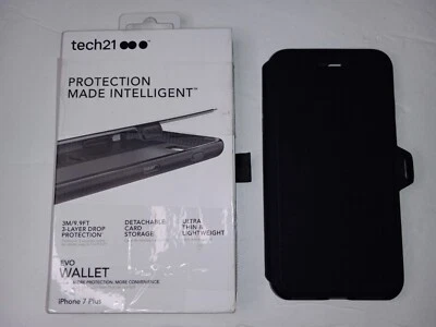 Tech21 Evo Wallet Phone Case w/ Detachable Card Storage for iPhone 7 Plus - Image 1 of 4
