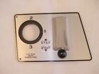 Hobart mixer switch on off Etched plate ass.  D300  115 volt toggle switch,  New