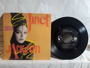 Janet Jackson Control / Fast Girls 45 RPM A&M Records AM-2877 1986 - Picture 1 of 5