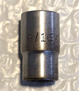 MAC TOOLS V182, 1/2" DRIVE, 9/16" SOCKET, SHALLOW, 12 POINT. - Bild 1 von 8