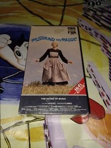 The Sound Of Music CBS Fox Original 1986 Vintage 2-VHS Rare Factory Sealed NEW - Picture 1 of 24