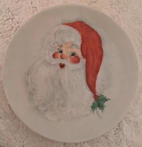Vintage Hutschenreuther Selb Bavaria Germany Santa Claus Christmas Plate - Picture 1 of 2