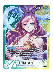 Tarjeta de una pieza - SHIRAHOSHI OP11-022 (L) arte antiguo A Fist of Divine Speed inglés - Imagen 1 de 3