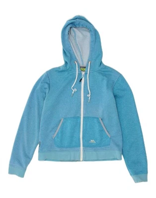 Suéter con Capucha TRESPASS Mujer Cremallera Reino Unido 12 Medio Azul Poliéster BR14 Foto 1 de 4