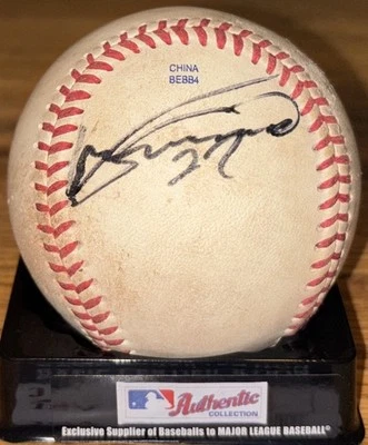 Vladimir Guerrero Signed Official Minor League Baseball JSA COA Montreal Expos - Image 1 of 3