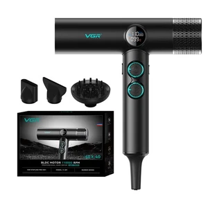 401 Negative Ionic Hair Dryer, Professional BLDC Motor Blow Dryer for Fast Dr... - Bild 1 von 9