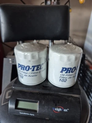 Engine Oil Filter Pro Tec 102 Set Of 2 - Image 1 of 2
