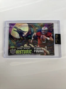 2024 Wildcard Dino-Might Historic Steve Young 15/20 San Francisco 49ers Legend - Picture 1 of 2