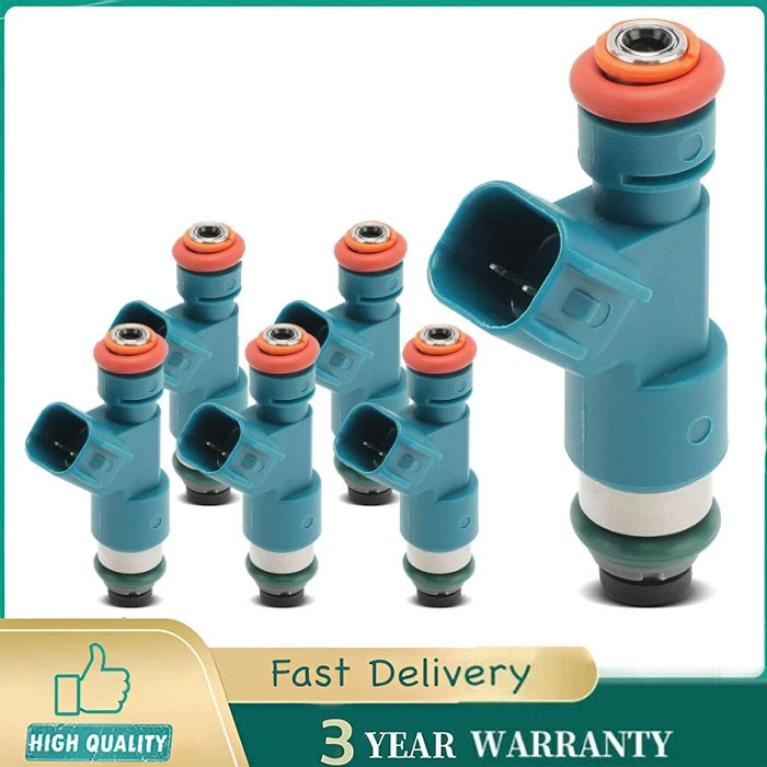 Inyectores de combustible para Land Rover LR2 2008 2009 2010-2012 3,2 L LR001982 FJ1032 6 piezas Foto 1 de 4