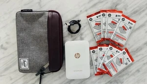 Imprimante photo instantanée portable HP Sprocket avec 80 feuilles ! (8 paquets de films) - Photo 1/3