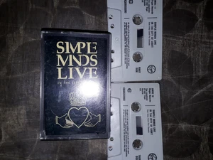 SIMPLE MINDS--- LIVE IN THE CITY OF LIGHT X 2 TAPES - Picture 1 of 1