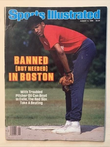 Oil Can Boyd August 4 1986 Sports Illustrated No Label Boston Red Sox - Bild 1 von 1