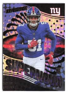 2025 Panini Revolution Abdul Carter #7 Supernova Rookie RC Giants - Picture 1 of 2