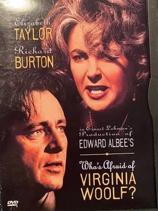 Who's Afraid of Virgina Woolf?: Elizabeth Taylor/Richard Burton (DVD, Drama,'66) - Picture 1 of 3