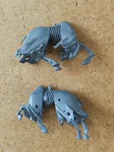 Warhammer Soulblight Nighthaunt Hexwraiths Black Knights Horse Mount Bodies X 2 - Picture 1 of 2