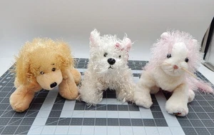 Webkinz By Ganz White Terrier Dog HM106 White Cat HM189 Golden Retriever HM010 - Picture 1 of 13
