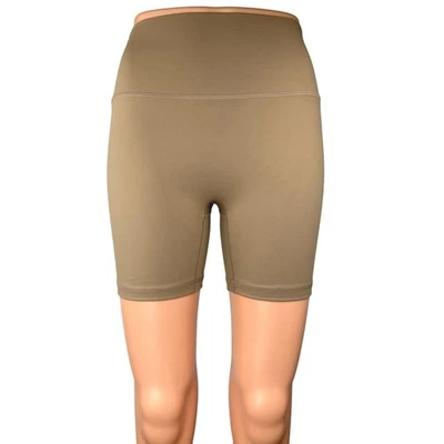 Conjunto Active Sportbody Marrón Tostado Cintura Alta Ropa Activa Yoga Ciclismo Motociclista Pantalones Cortos M Foto 1 de 4